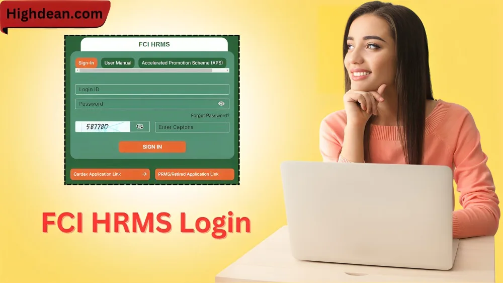 FCI HRMS Login